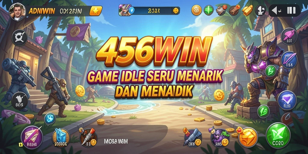Tampilan gameplay 456WIN dengan elemen Idle yang menarik.