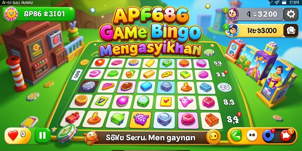 Screenshot gameplay AP686 yang menampilkan keseruan bermain Bingo.