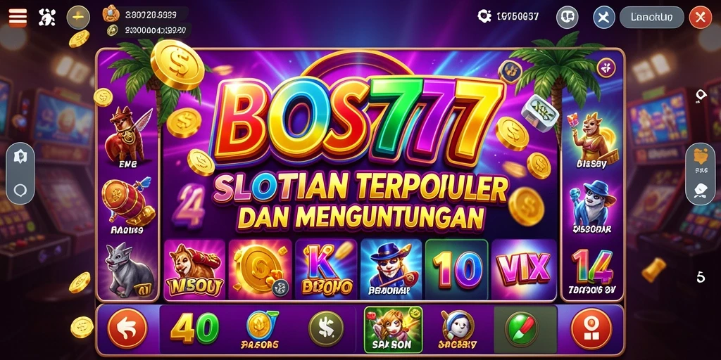 Tampilan gameplay Slot yang menarik dan penuh warna.