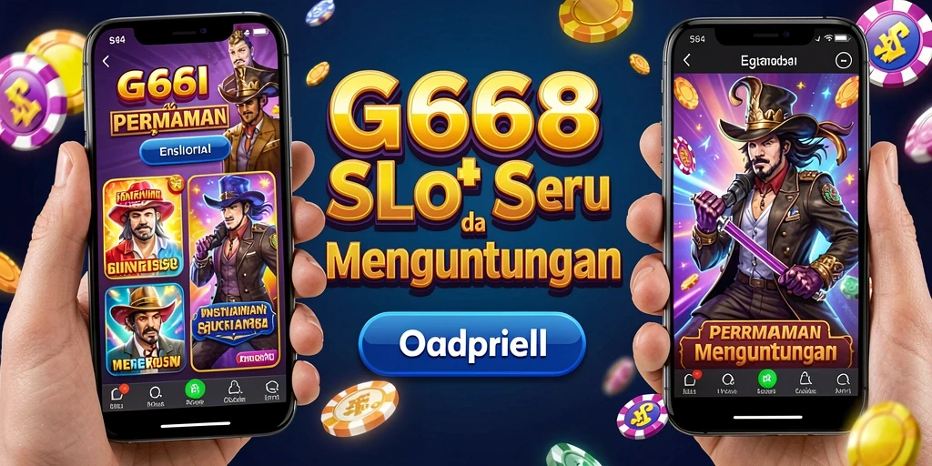 Screenshot utama G668 menampilkan gameplay slot yang seru dan mengasyikkan.