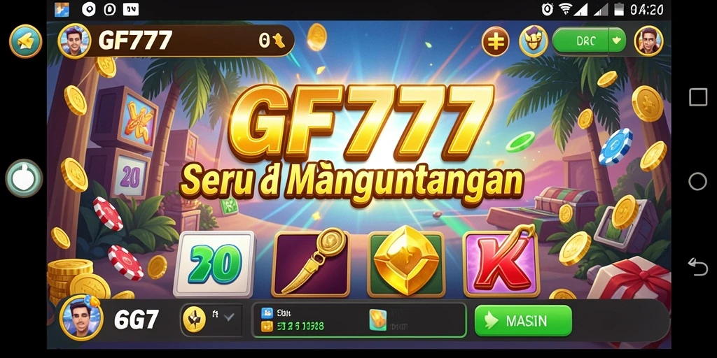 Gameplay menyenangkan dari GF777 dengan mesin slot yang menarik.