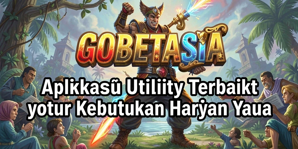 Screenshot utama GOBETASIA menampilkan antarmuka aplikasi yang intuitif.