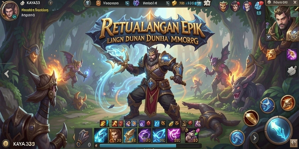Gameplay seru di dunia fantasi KAYA33 dengan petualangan menarik.