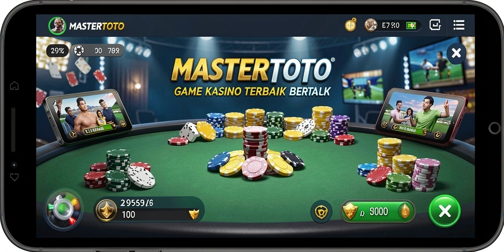 Tampilan gameplay MASTERTOTO yang mendebarkan dan interaktif.