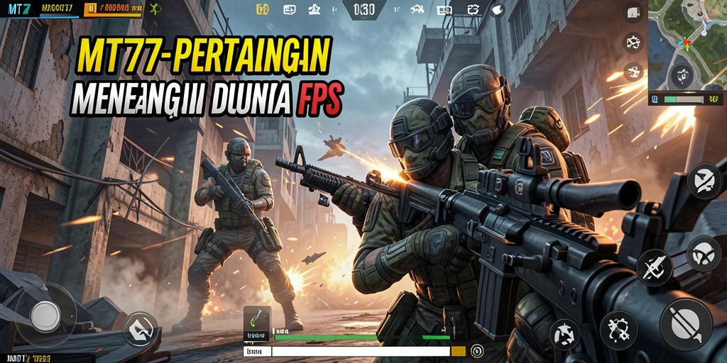 Tampilan utama gameplay MT777 yang menegangkan dan penuh aksi.