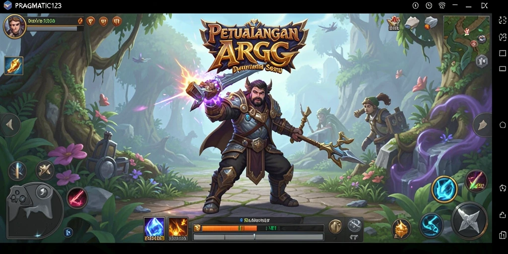 Tampilan gameplay seru dalam dunia PRAGMATIC123 yang penuh petualangan.