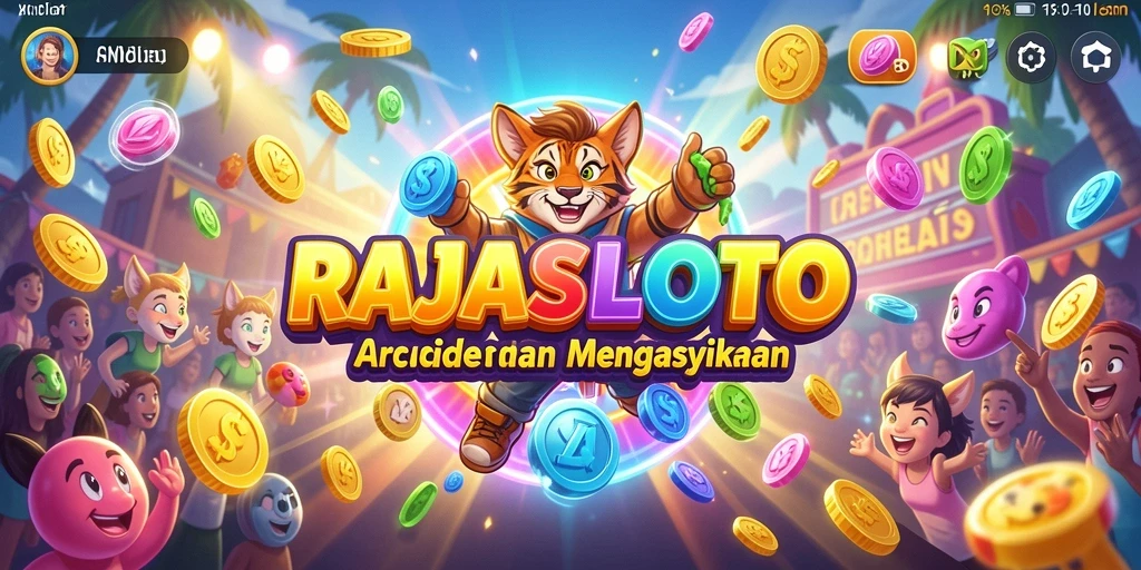 Tangkapan layar dari gameplay seru RAJASLOTO yang mengasyikkan.