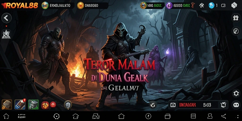 Gameplay menegangkan dari ROYAL88 dengan suasana Horror yang mencekam.
