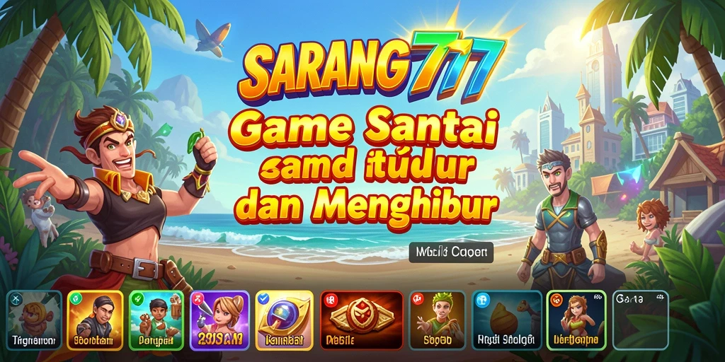 Tampilan gameplay SARANG777 yang menghibur dan santai untuk dinikmati.