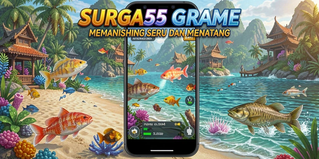 Tampilkan momen menakjubkan saat memancing di SURGA55.