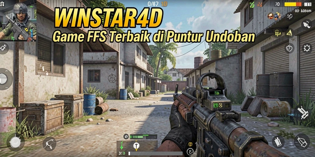 Tampilan gameplay intens di WINSTAR4D dengan grafis yang mengesankan.